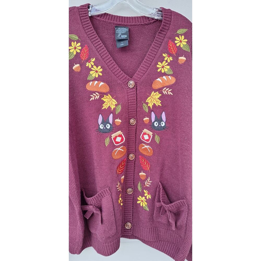 Hot Topic Her Universe Studio Ghibli Kiki's Delivery Service Cardigan Sweater 1X - Picture 4 of 10